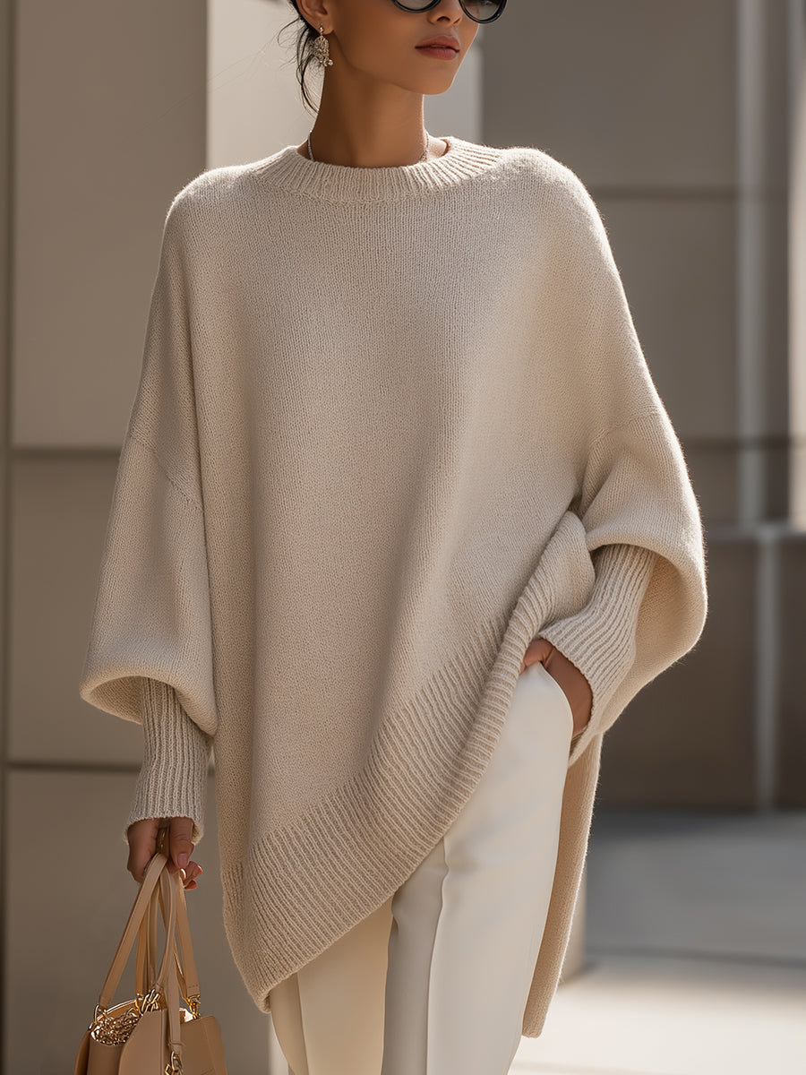 Jennifer™ | Oversized Draped Sweater