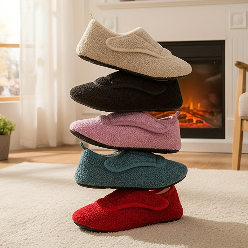 Bridget™ | Soft Wide-Fit House Slippers