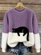 Felicity™ | Elegant Cat Sweater