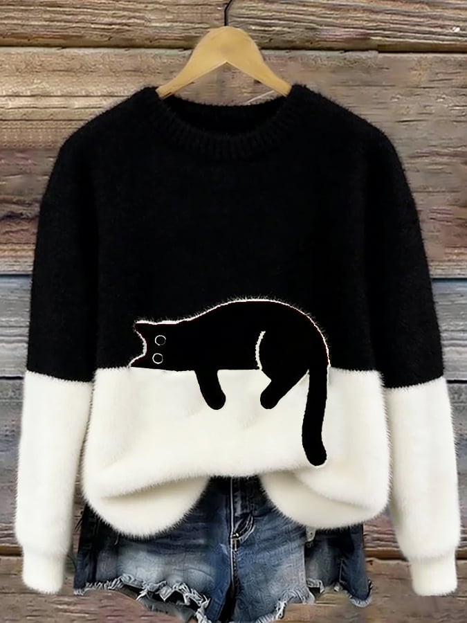 Felicity™ | Elegant Cat Sweater