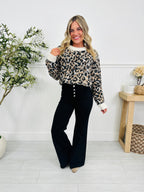Vivienne™ | Tummy Control Wide-Leg Black Jeans