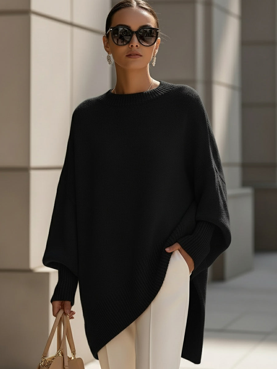 Jennifer™ | Oversized Draped Sweater