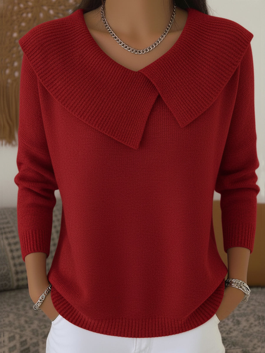Josie™ | Warm Soft-Collar Sweater
