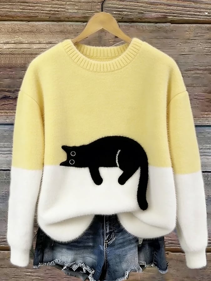 Felicity™ | Elegant Cat Sweater