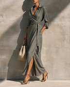 Blessie | Long Shirt Dress