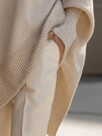 Jennifer™ | Oversized Draped Sweater