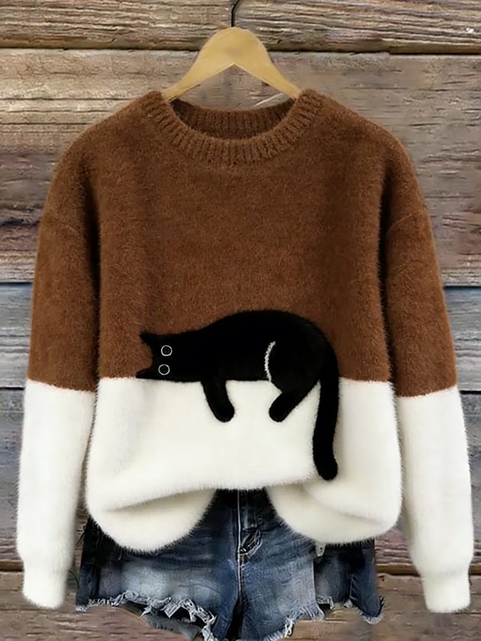 Felicity™ | Elegant Cat Sweater