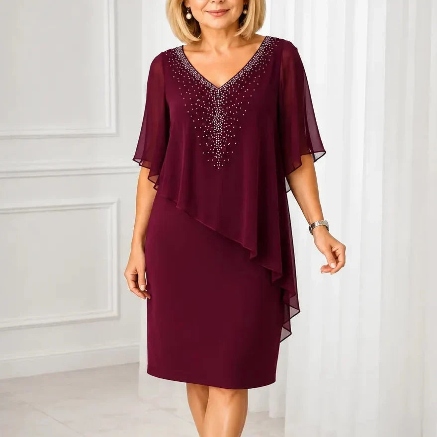 Joise™ | Elegant Draped Dress