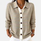 Nola™ | Striped Autumn Cardigan