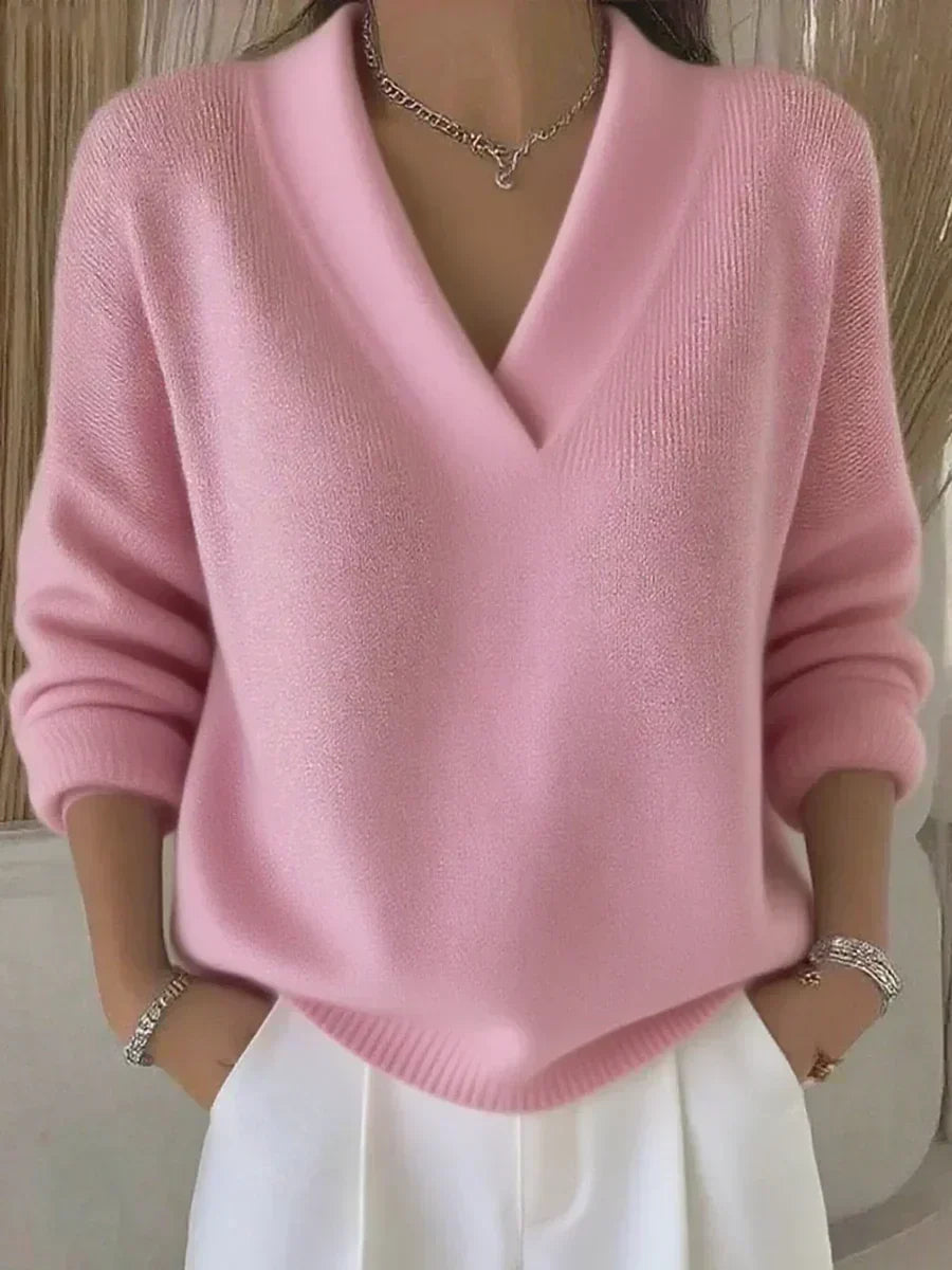 Madison™ | Relaxed V-Neck Sweater
