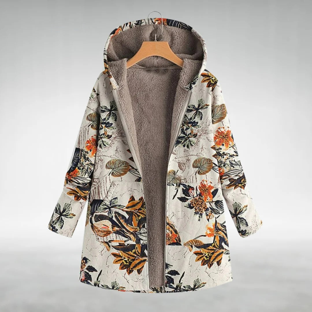 Melvaris™ Floral Print Fleece Jacket