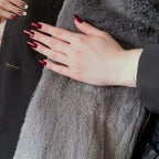 Lady Luxe™ Velvet-Lined Statement Coat