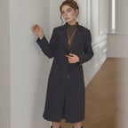 Lady Luxe™ Velvet-Lined Statement Coat