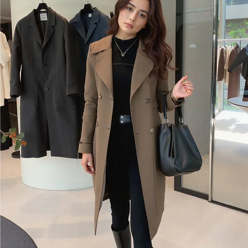 Lady Luxe™ Velvet-Lined Statement Coat
