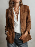 Cristina | Vintage Brown Blazer