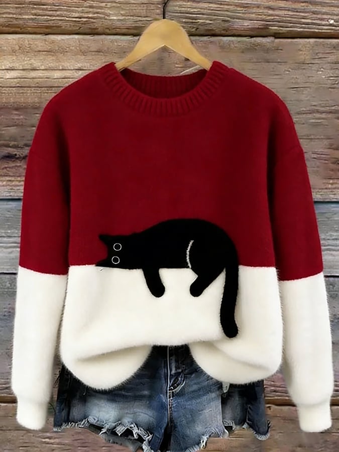 Felicity™ | Elegant Cat Sweater