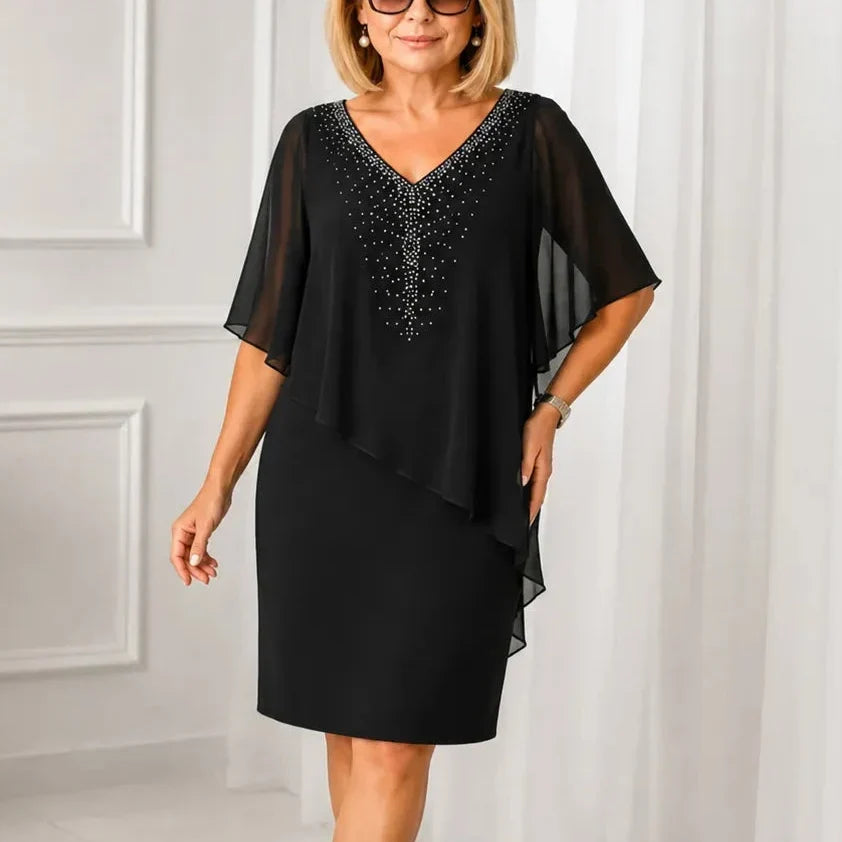Joise™ | Elegant Draped Dress