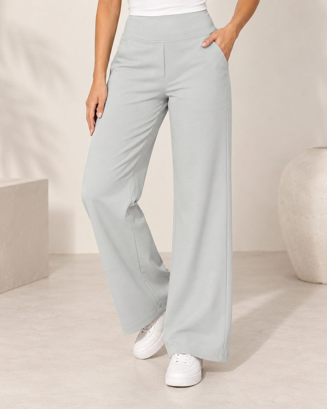 Lize™ | Comfortable Stretch Trousers With Wide Legs
