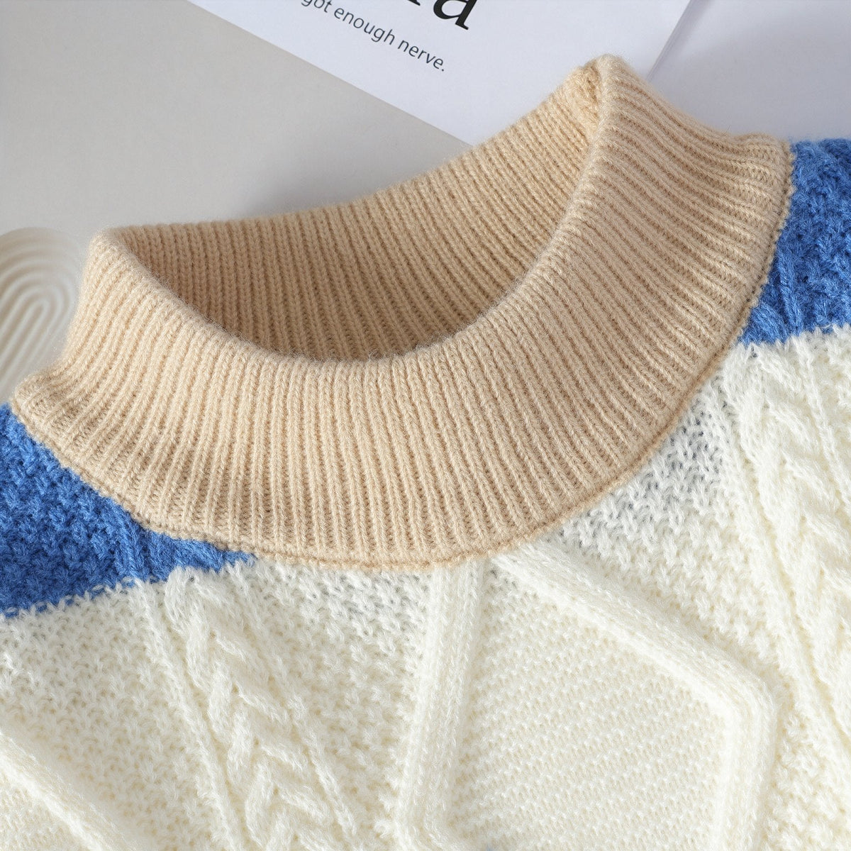 Sawyer™ Diamond Cable-Knit Pullover