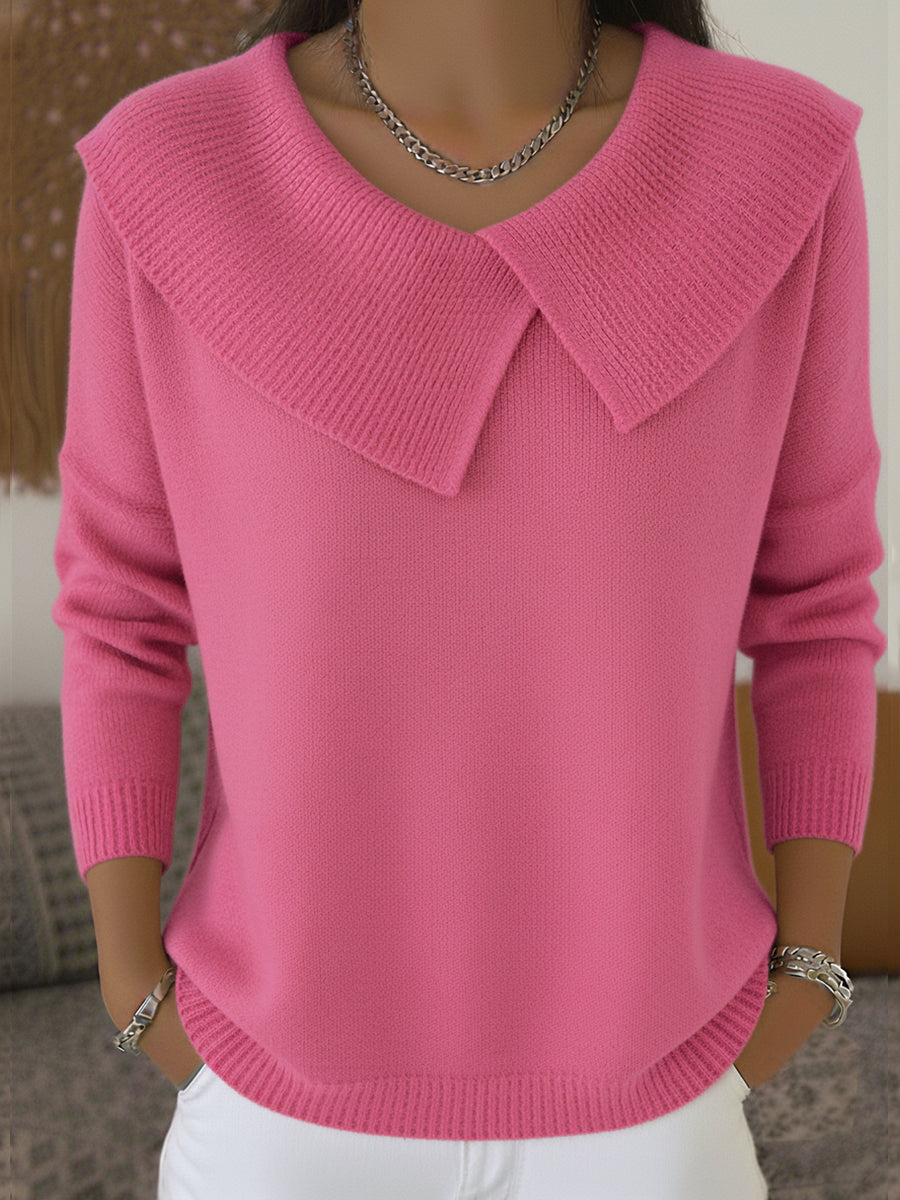 Josie™ | Warm Soft-Collar Sweater