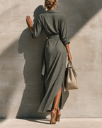 Blessie | Long Shirt Dress