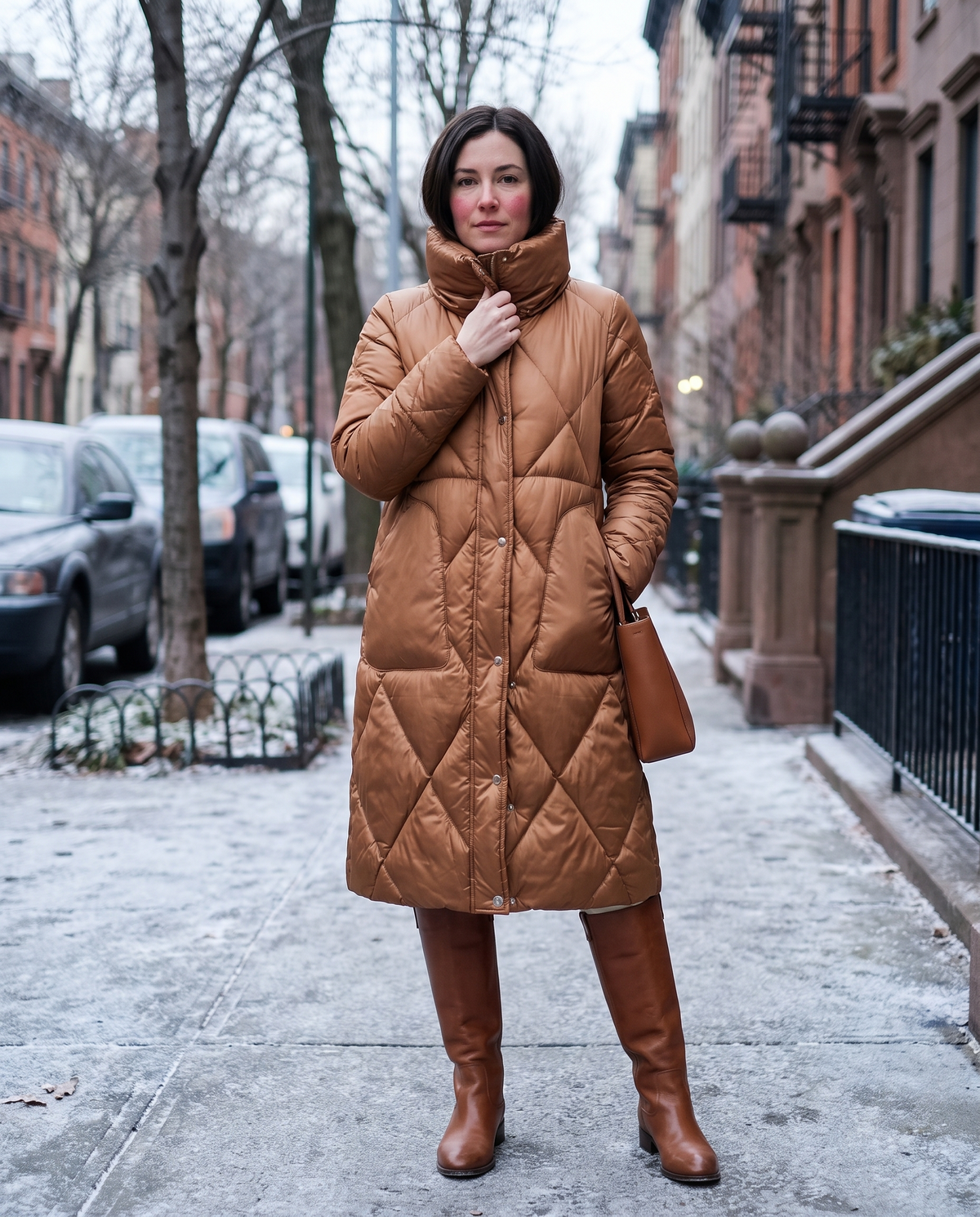 Winterley™ | Longline Quilted Puffer Coat