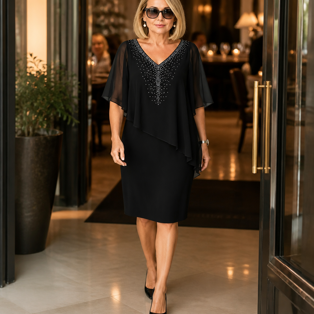 Joise™ | Elegant Draped Dress