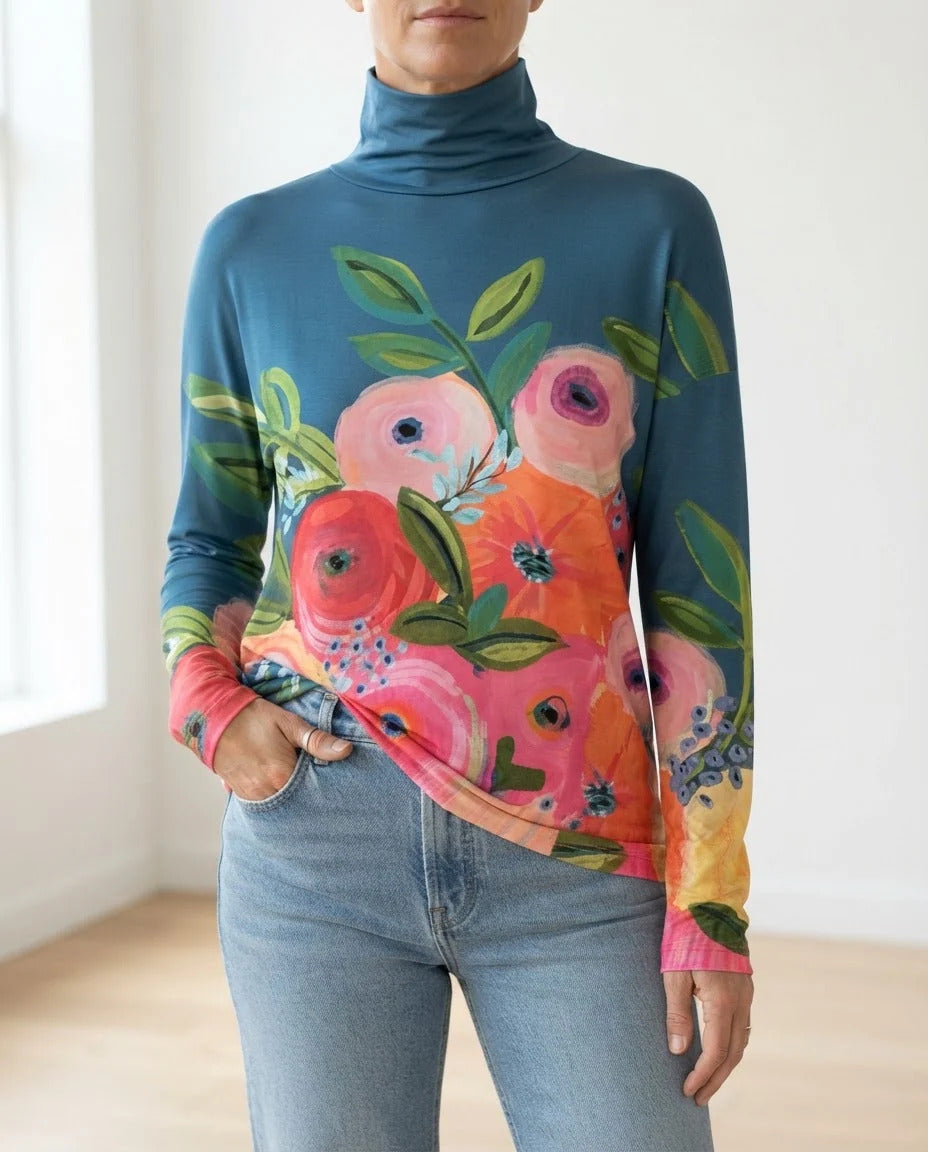 Alice - Soft Turtleneck Top