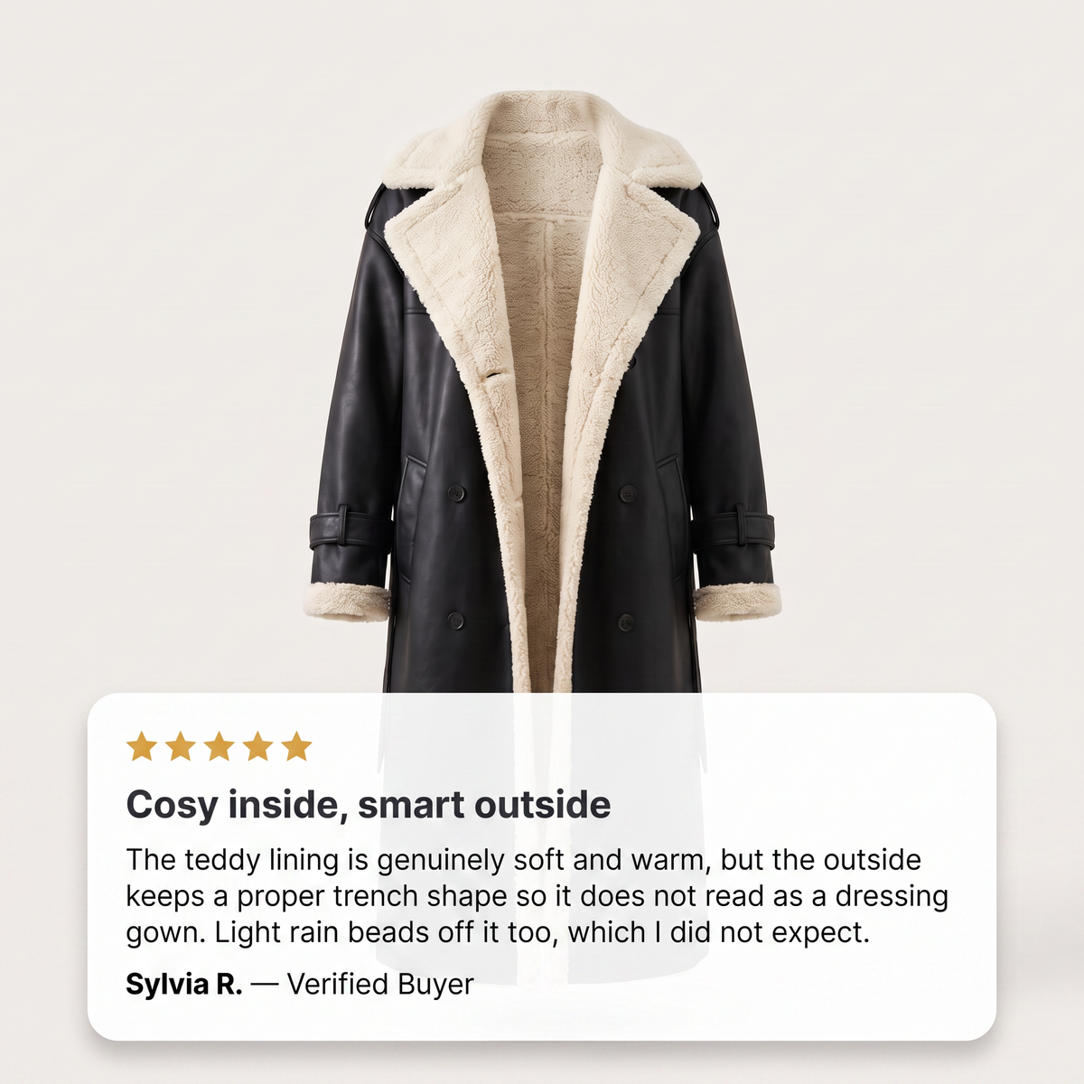 Monroe™ | Luxury Teddy Coat