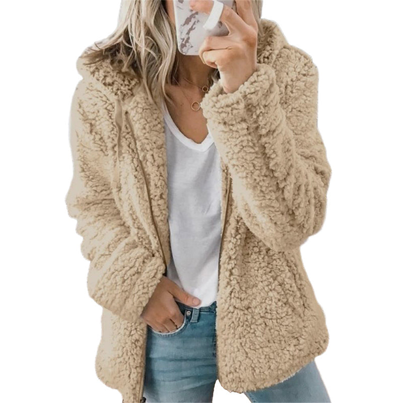 Sienna™ | Cozy Hooded Zip-Up Fleece Jacket