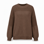 Rosalind™ | Crochet-Shoulder Lantern Sleeve Sweater